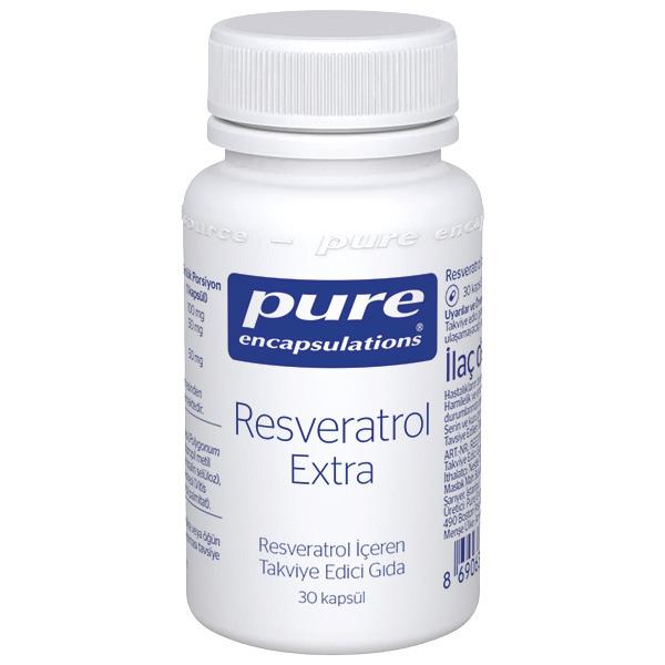 Pure Encapsulations Resveratrol Extra 30 Kapsül-PURE