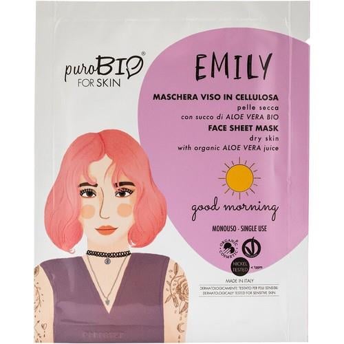 Purobio Face Sheet Mask For Dry Skin Emily Good Morning-Purobio