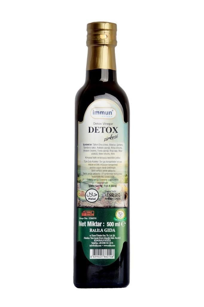 Ralila İmmun Apteka Elma Sirkeli Detoks Sirkesi 500 ml