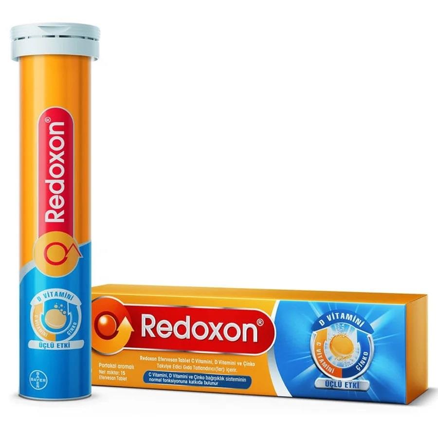 Redoxon 3'lü Etki 15 Efervesan Tablet-Bayer