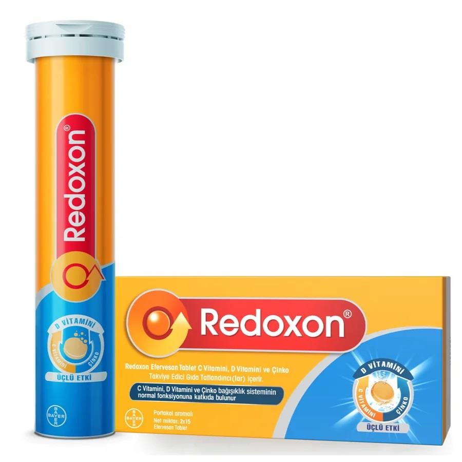 Redoxon 3'lü Etki 30 Efervesan Tablet-Bayer