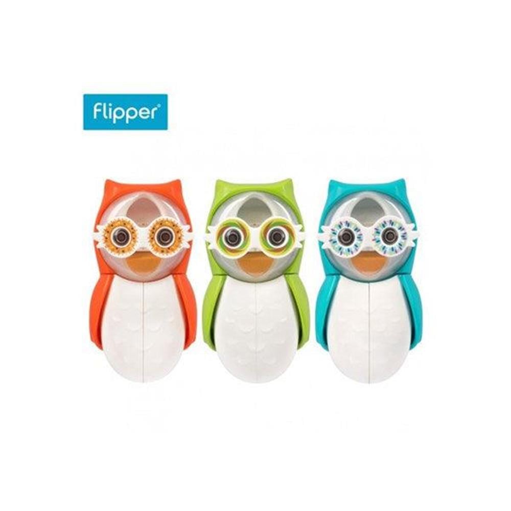 Rocs Flipper Baykuş Zamanlayıcılı ( 1 Dakika ) Hijyenik Diş Fırçası Kabı-Rocs