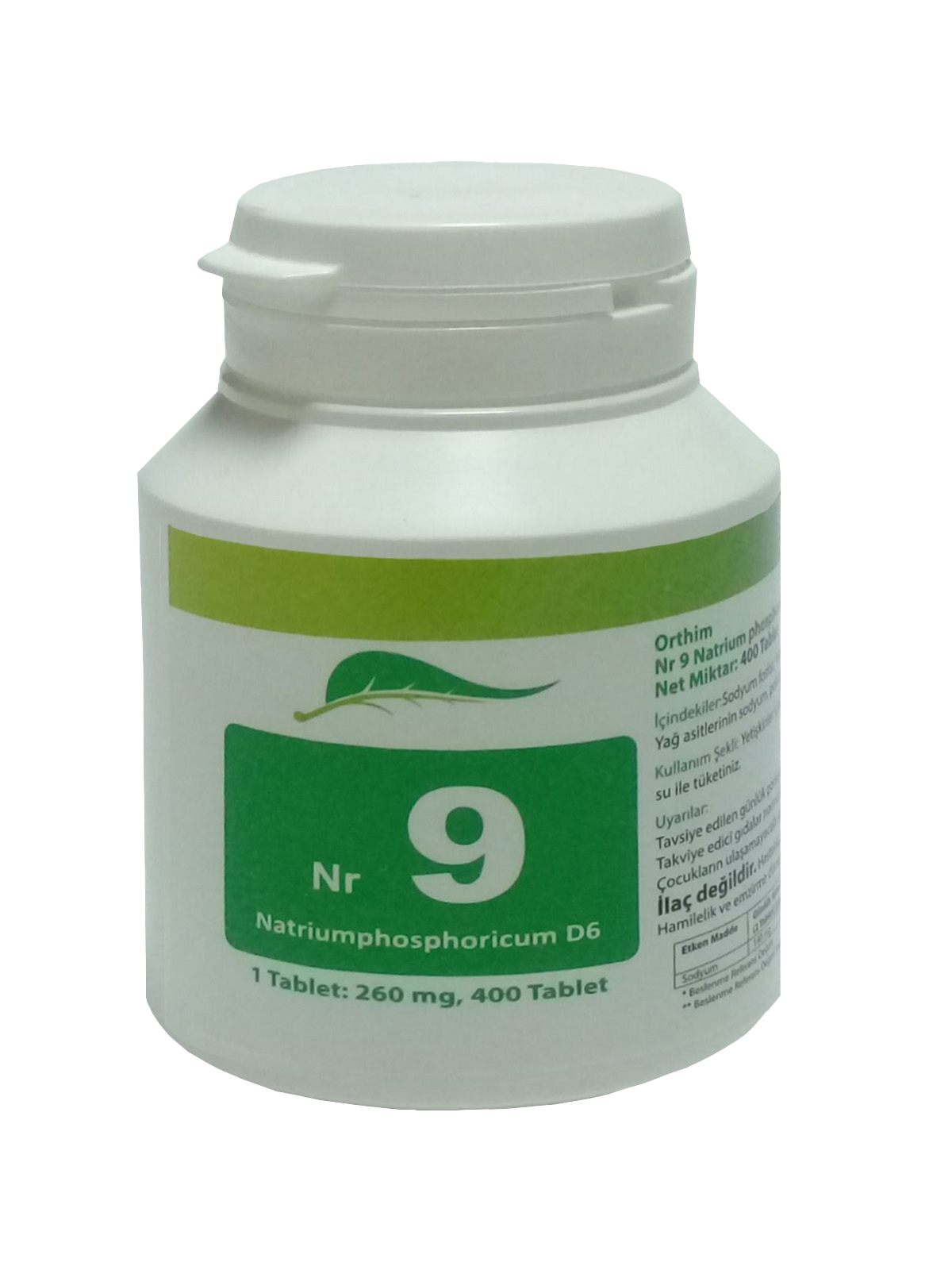 Sasfarma Schüssler Tuzları No: 9 - Natriumphosphoricum D6-Sasfarma
