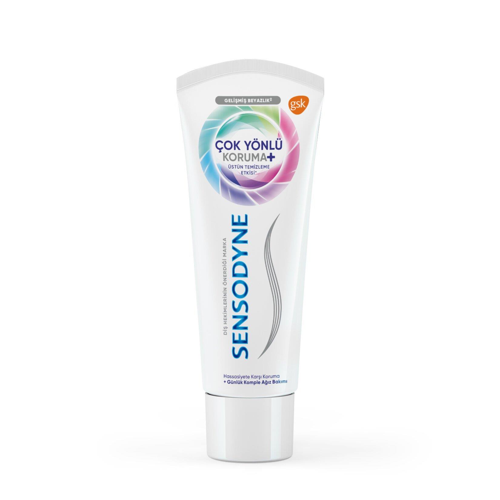Sensodyne Çok Yönlü Koruma Gelişmiş Beyazlık Diş Macunu 50 ml-Sensodyne