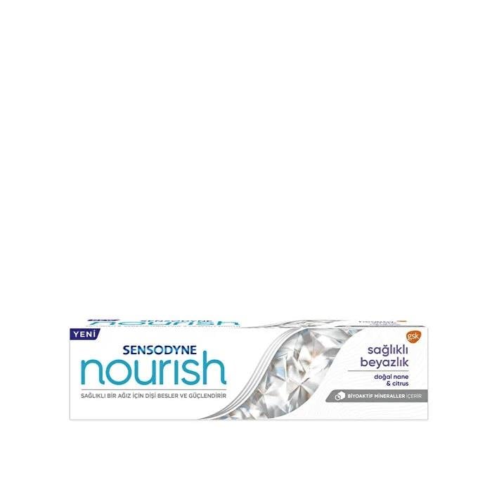 Sensodyne Diş Macunu Nourish Sağlıklı Beyazlık 75 ml-Sensodyne
