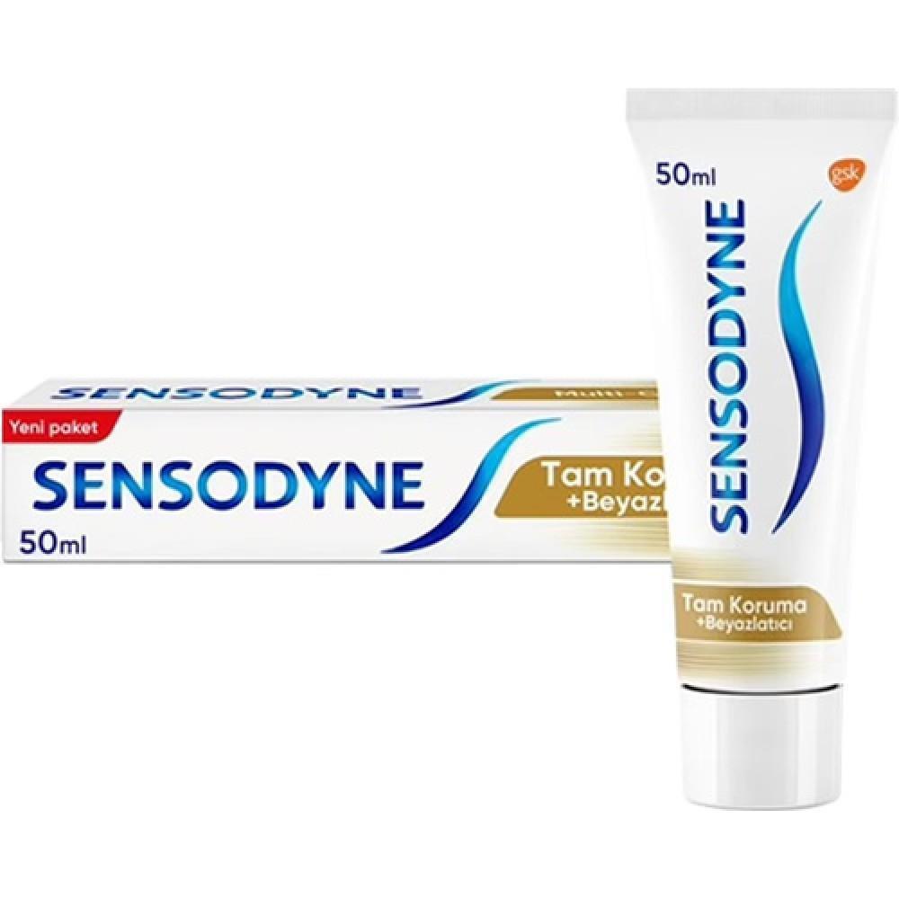 Sensodyne Diş Macunu Tam Koruma ve Beyazlatıcı 50 ml-Sensodyne