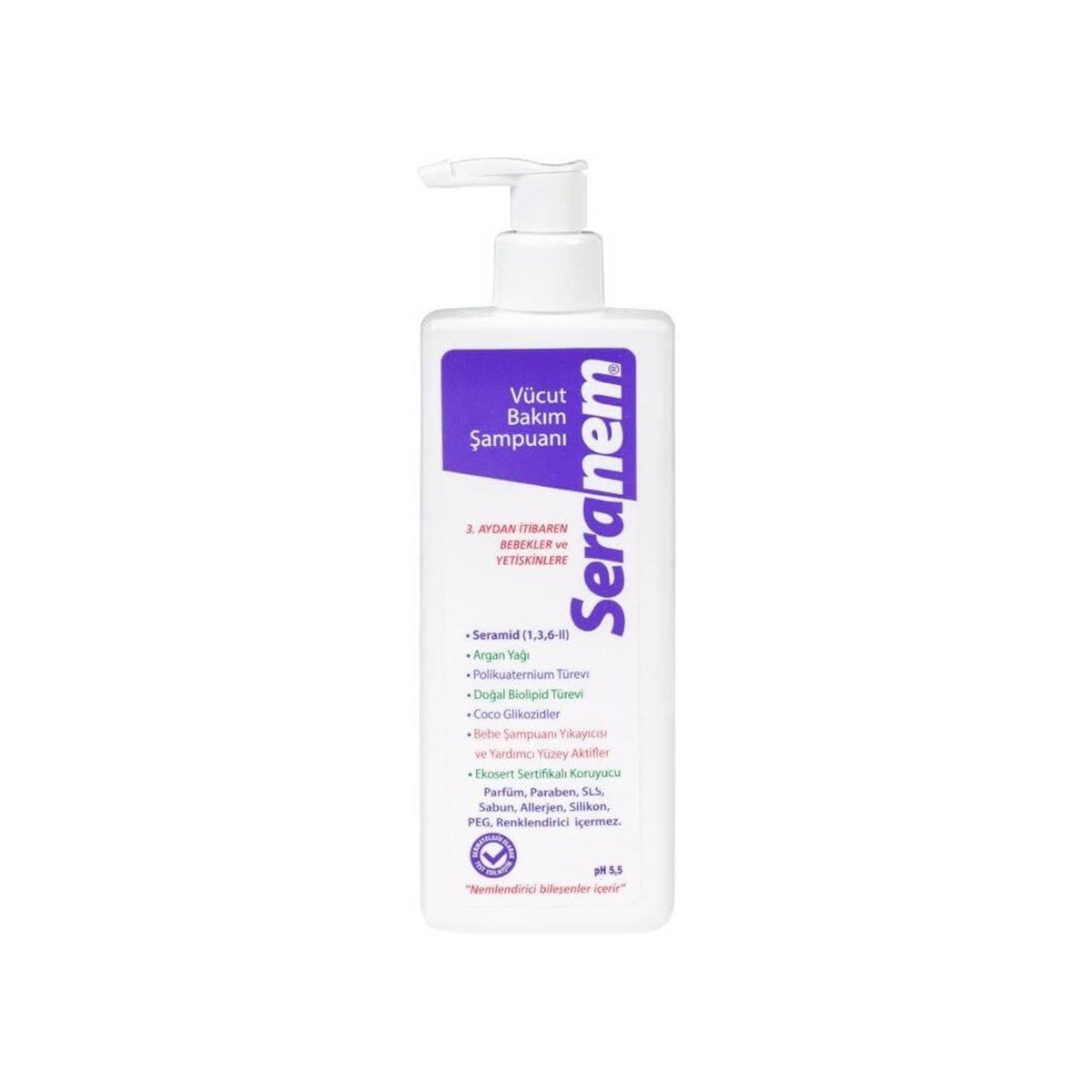 Seranem Vücut Bakım Şampuanı 250 ml-Dermadolin