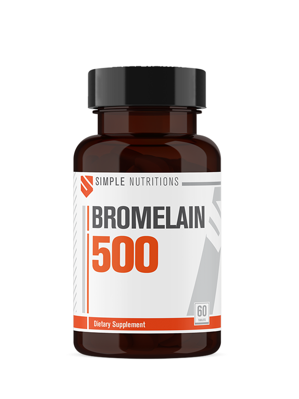 Simple Nutritions Bromelain 500 mg 60 Tablet-Simple Nutritions