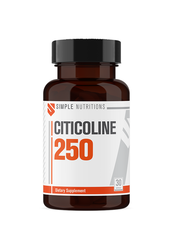 Simple Nutritions Citicoline Sitikolin 250 mg 30 Kapsül-Simple Nutritions