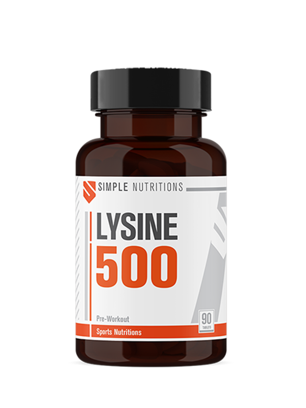Simple Nutritions Lysine 500 mg 90 Tablet-Simple Nutritions
