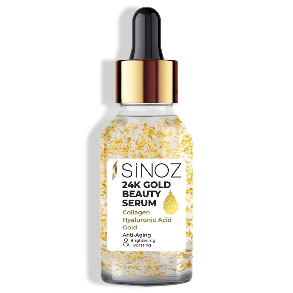 Sinoz 24K Gold Beauty Serum 30 ml-Sinoz