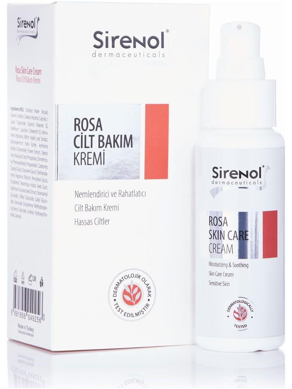 Sirenol Rosa Cilt Bakım Kremi 60 ml-Sirenol