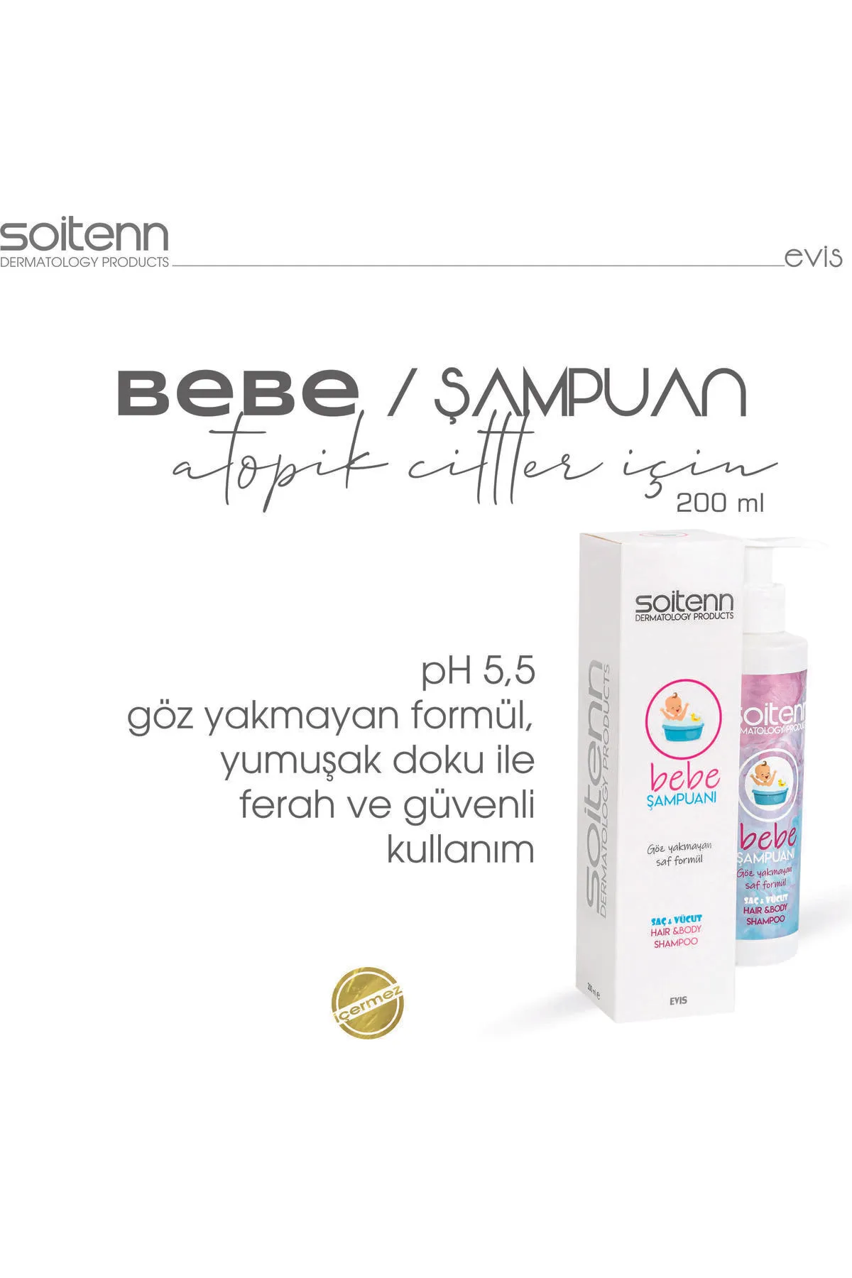 Soitenn bebe şampuanı 200 Ml-Soitenn