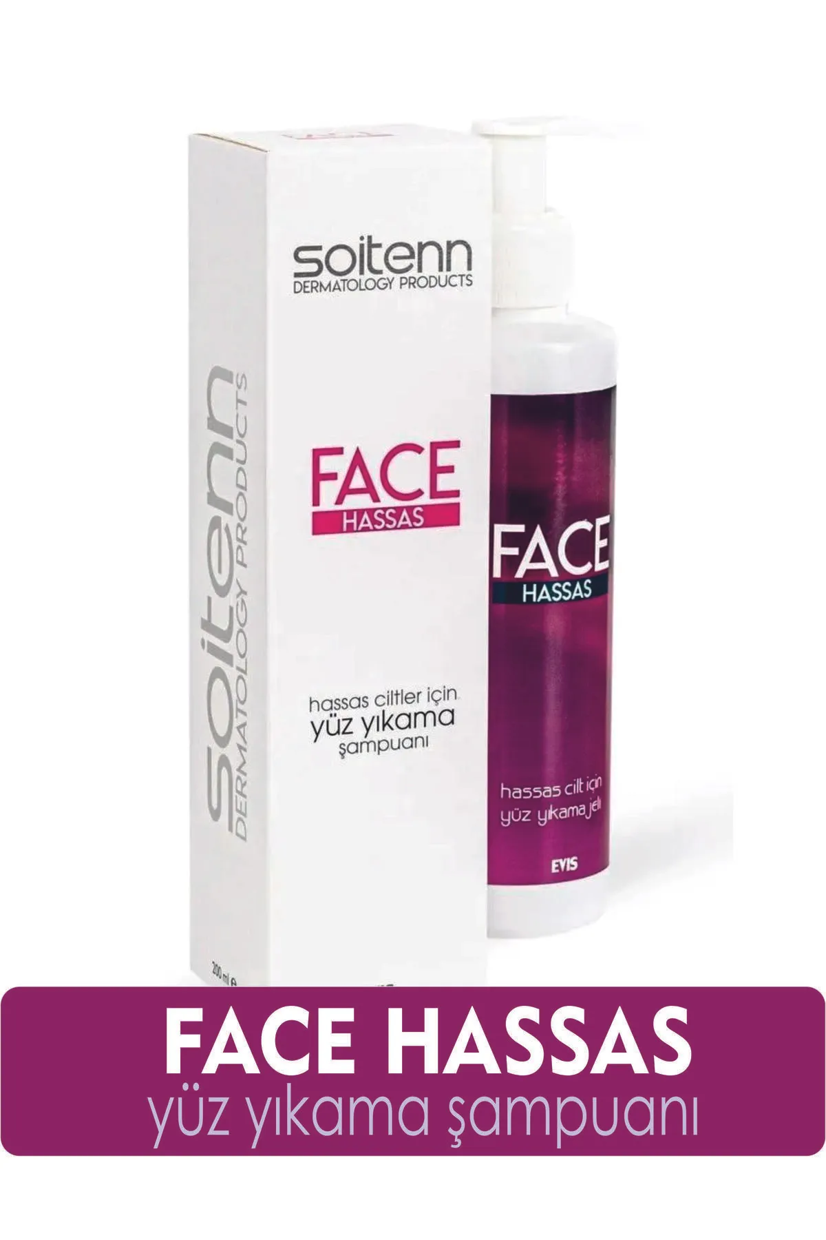 Soitenn Hassas Ciltler İçin Yüz Yıkama Jeli 200 Ml-Soitenn