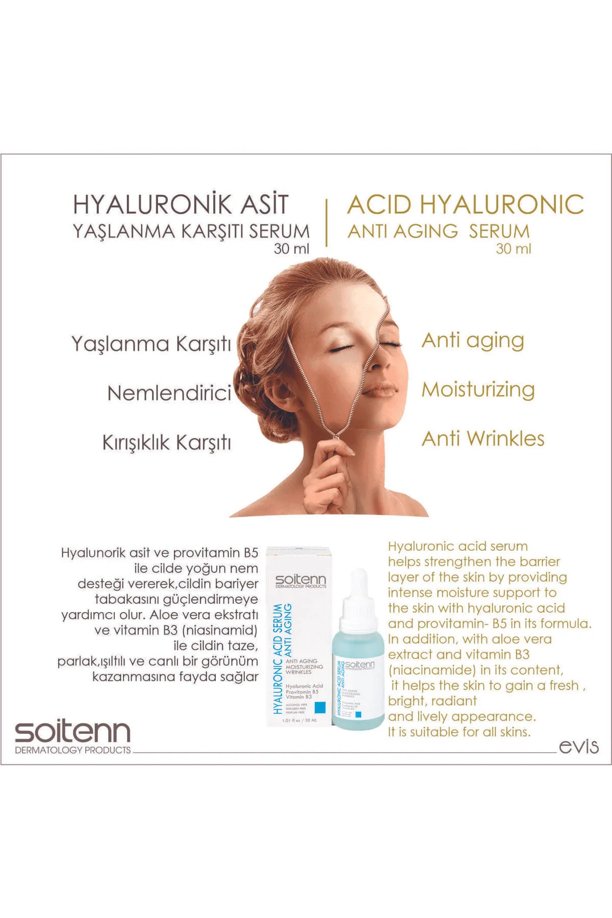 Soitenn Hyaluronic Acid (Anti-Aging) Serum 30 ml-Soitenn