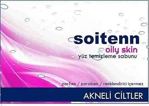 Soitenn Oily Skin Akneli Cilt Temizleme Sabunu 75 gr-Soitenn