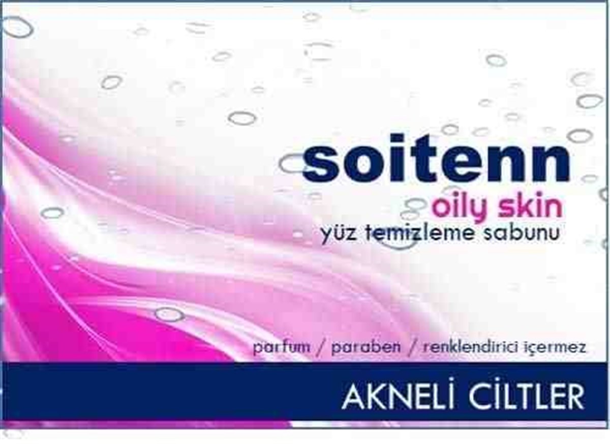 Soitenn Oily Skin Akneli Cilt Temizleme Sabunu 75 gr