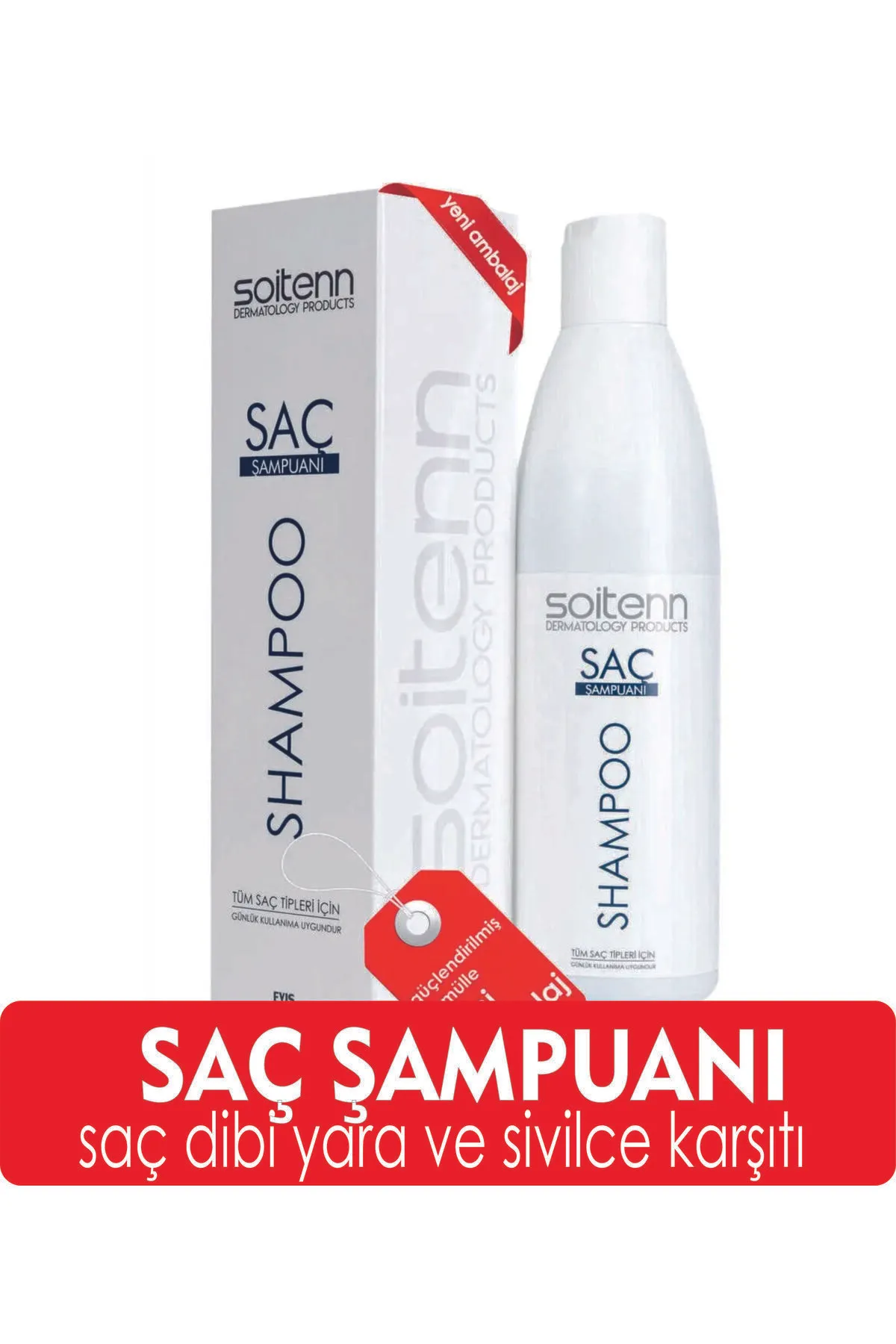 Soitenn Şampuan ( Saçlı Deride Pullanma Karşıtı Şampuan ) 300 Ml-Soitenn