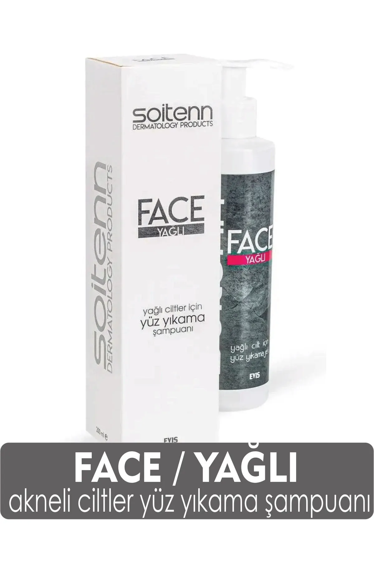 Soitenn Yağlı Ciltler İçin Yüz Temizleme Jeli 200 ml-Soitenn