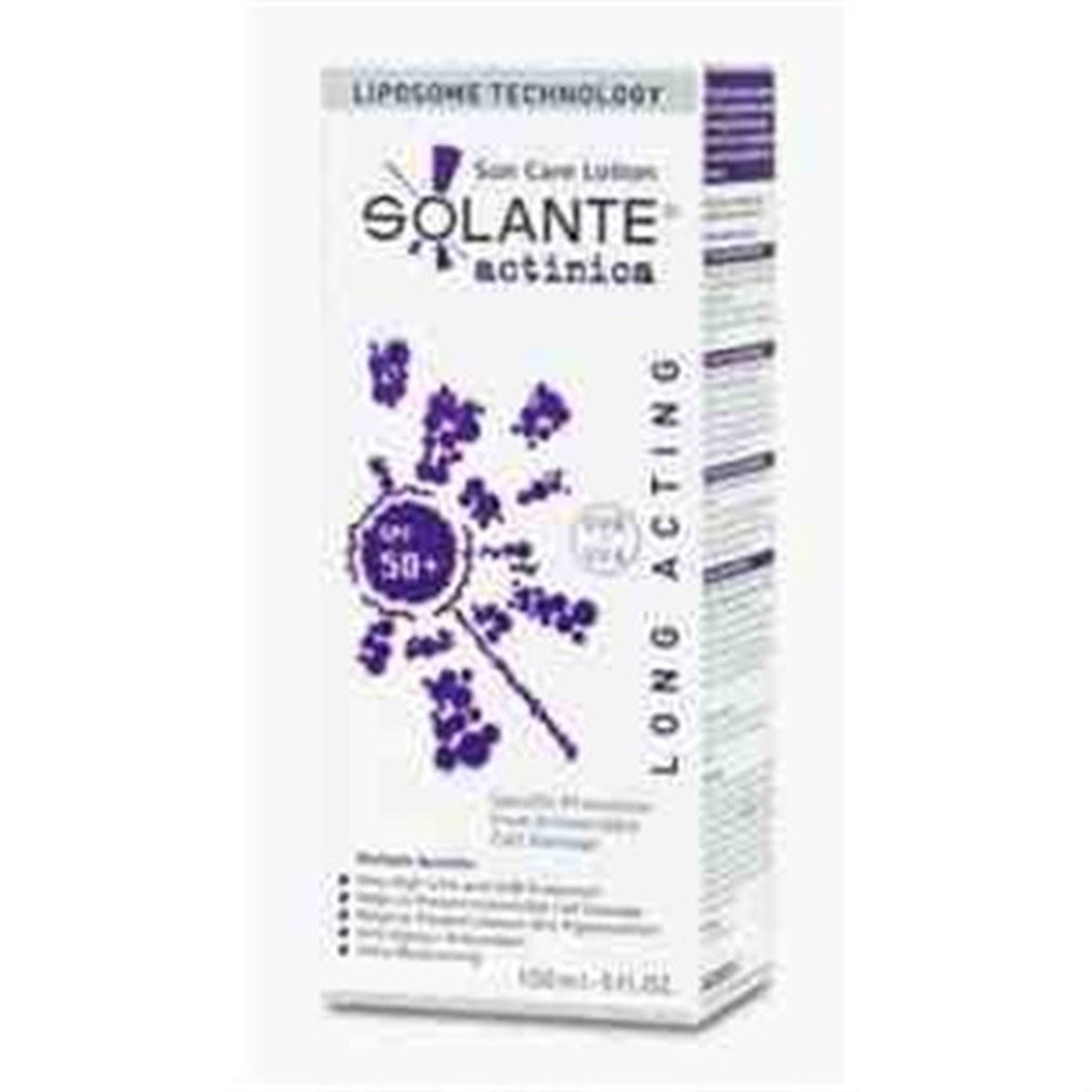 Solante Actinica Güneş Koruyucu Losyon Spf 50+