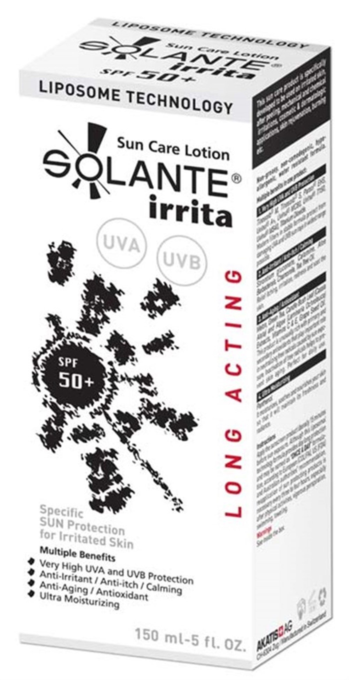 Solante Irrita Güneş Koruyucu Losyon Spf 50+