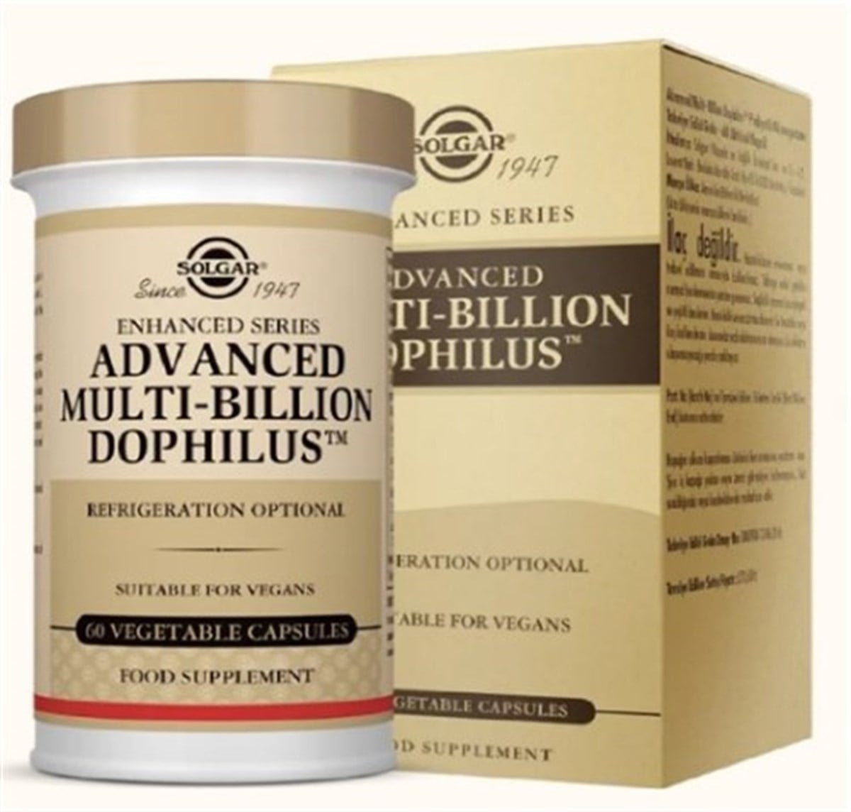 Solgar Advanced Multi-billion Dophilus 60 Kapsül