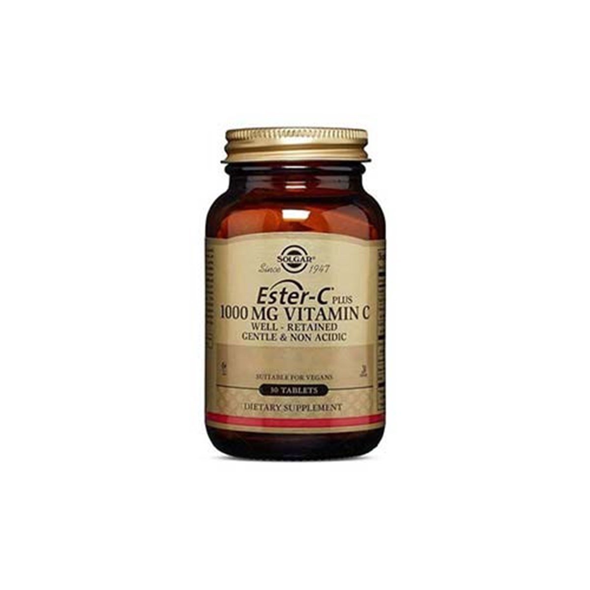 Solgar Ester C Plus 1000 Mg 30 Tablets