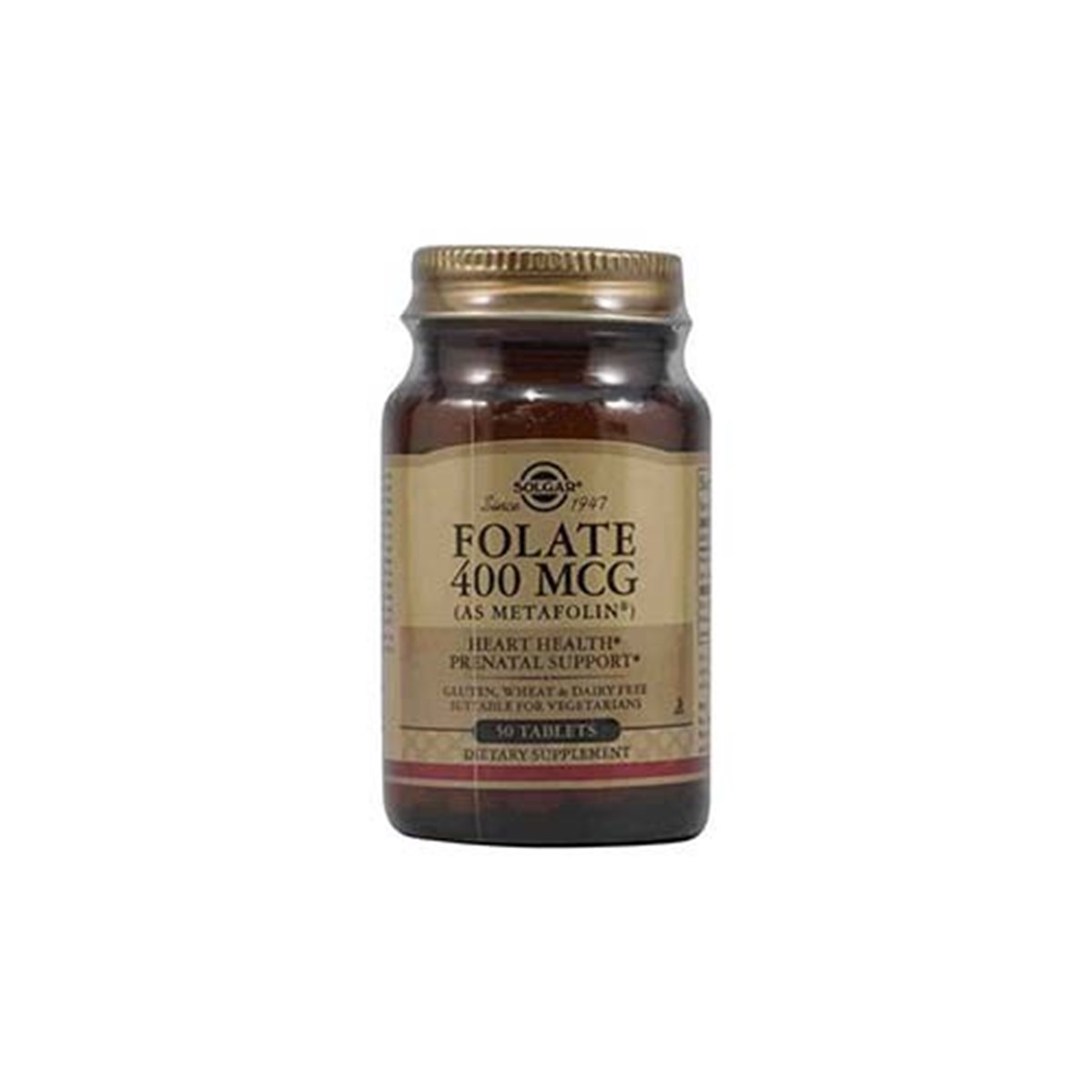 Solgar Folate As Metafolin 400 Mg 50 Tablet