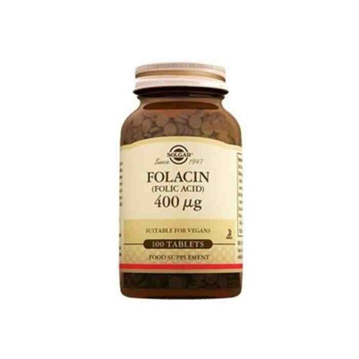 Solgar Folic Acid 100 Tablet