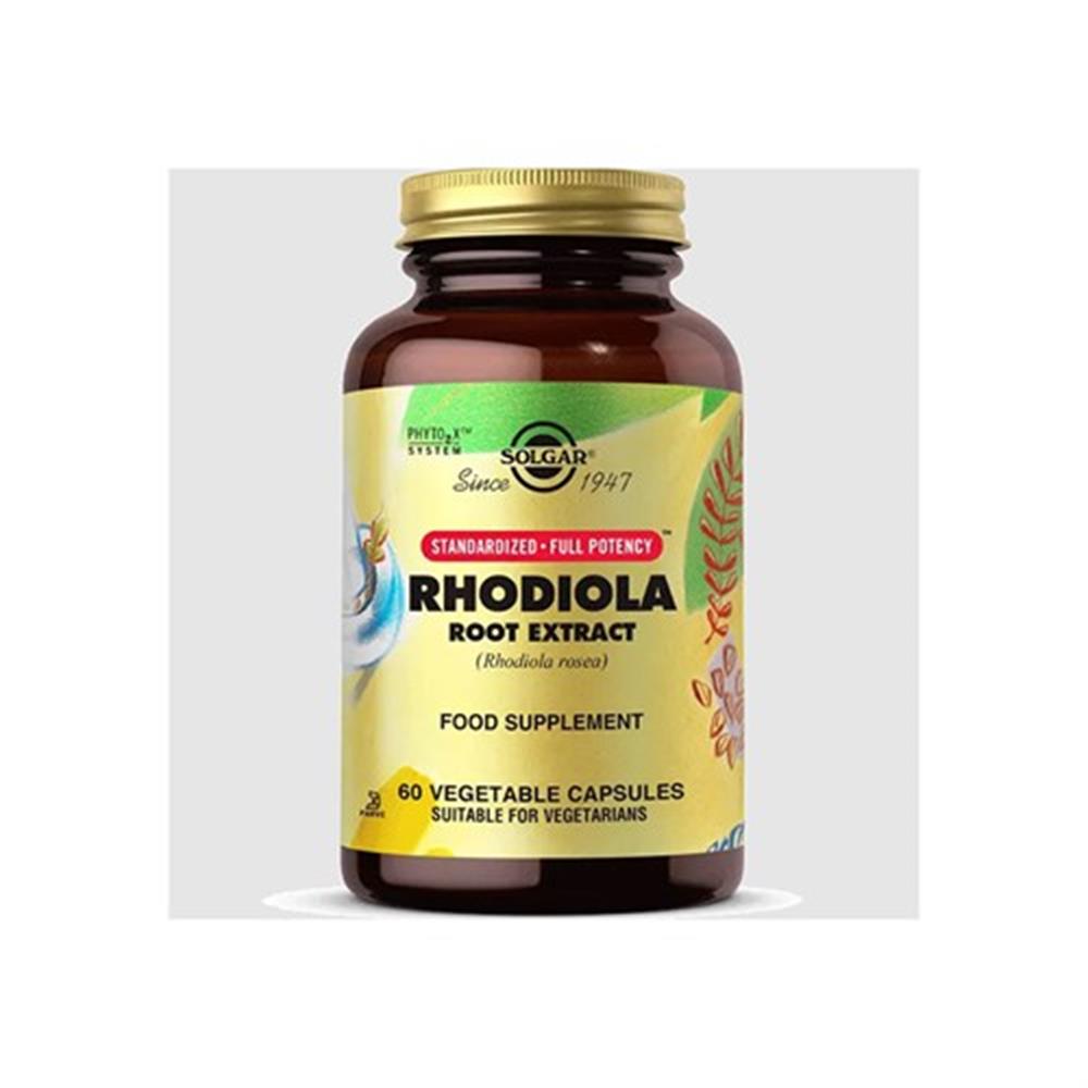 Solgar Rhodiola Root Extract 60 Kapsül