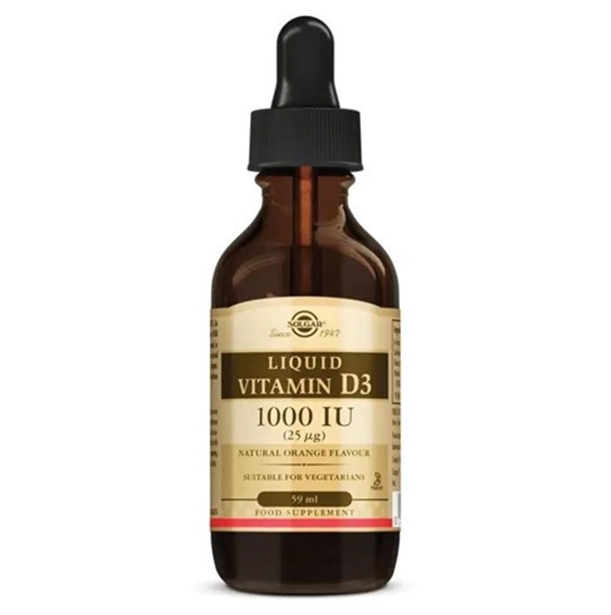 Solgar Vitamin D3 1000 IU Liquid 59 ml