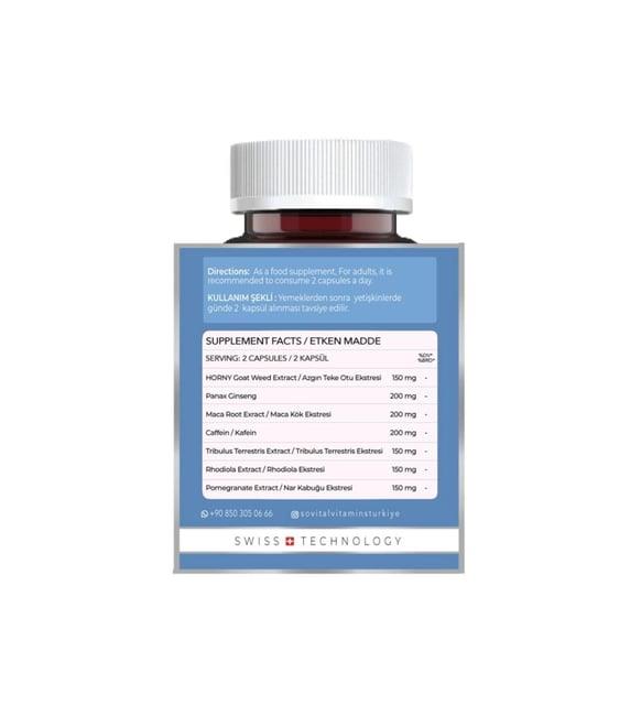 Sovital Libox Horny 60 Kapsül-Sovital