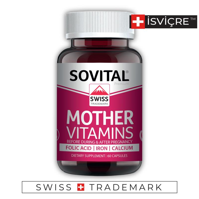 Sovital Mother Vitamins 60 Kapsül-Sovital