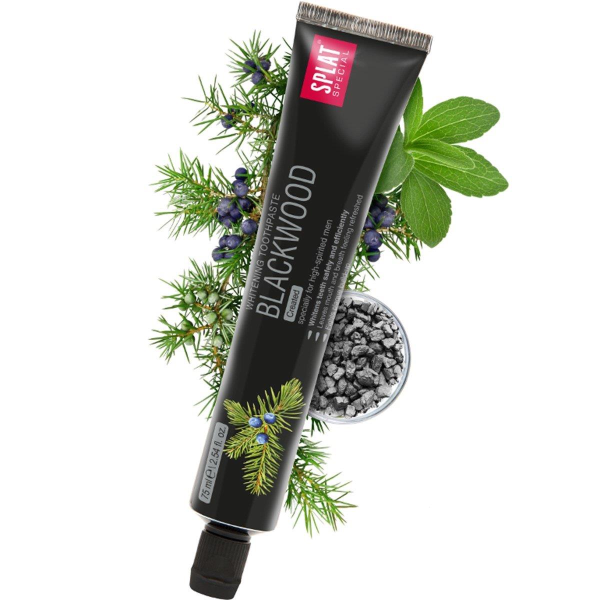 Splat Diş Macunu Blackwood 4 Ton Beyaz 75 ml-Splat