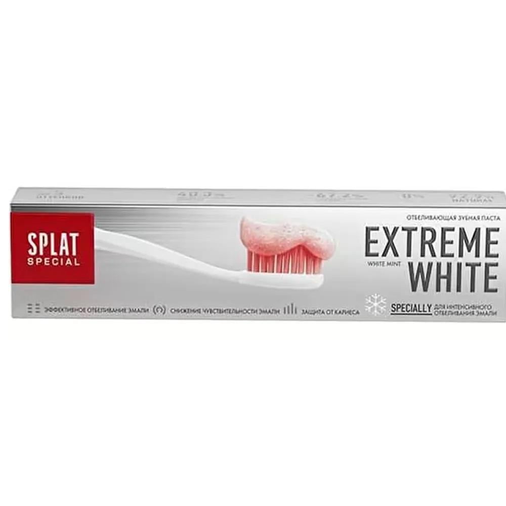 Splat Extreme White 2 Ton Beyazlatıcılı Diş Macunu 75 ml-Splat