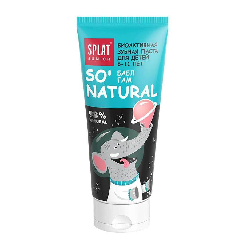 Splat Junior Diş Macunu Bubble Gum Doğal Diş Macunu 55 ml-Splat