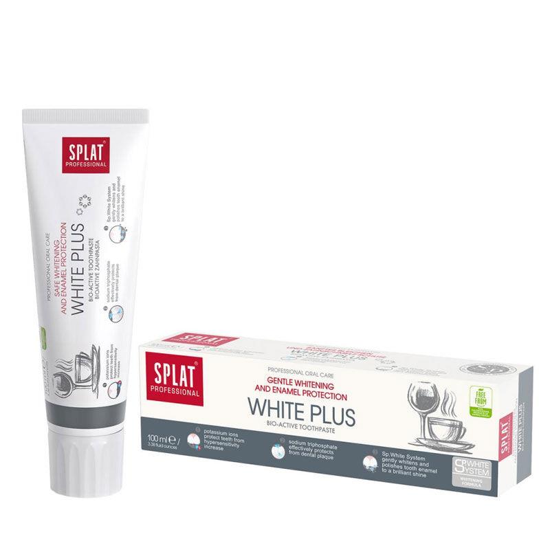 Splat White Plus Beyaz Diş Macunu 100 ml-Splat