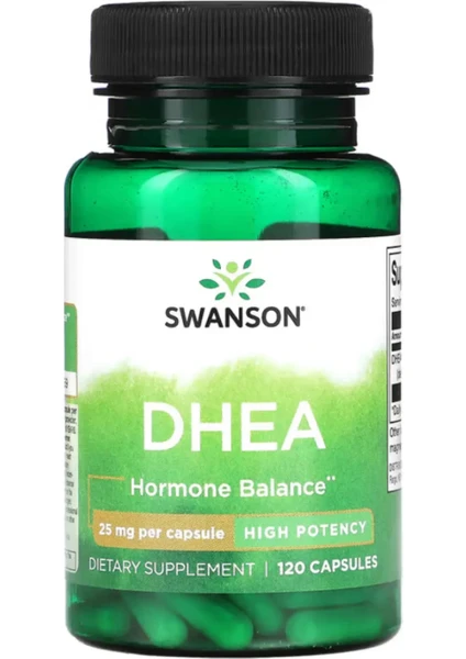 Swanson Premium Dhea 25 mg 120 Capsules-Swanson