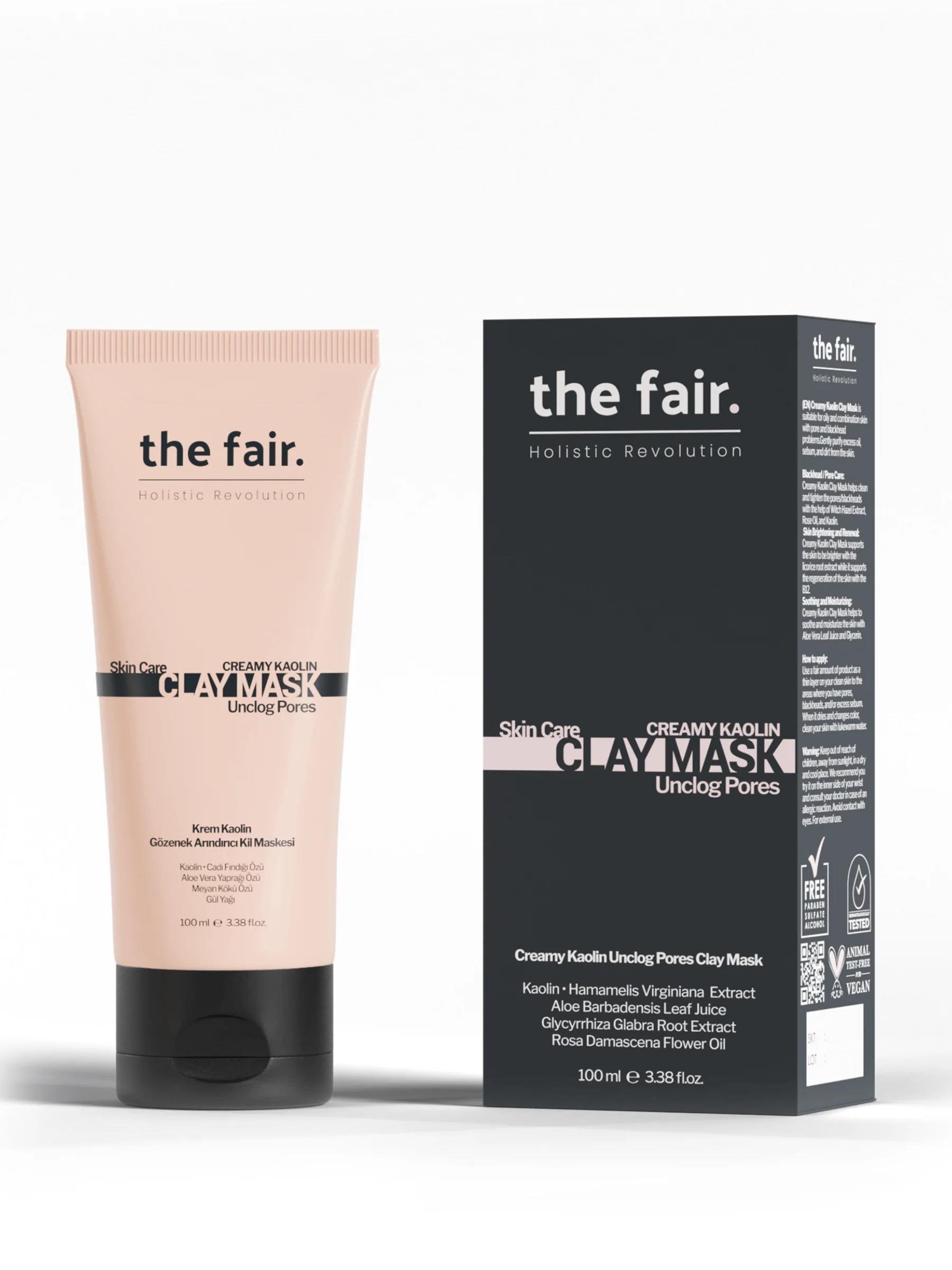 the fair. Creamy Kaolin Gözenek Temizleyici Kil Maskesi 100 ml-The fair.