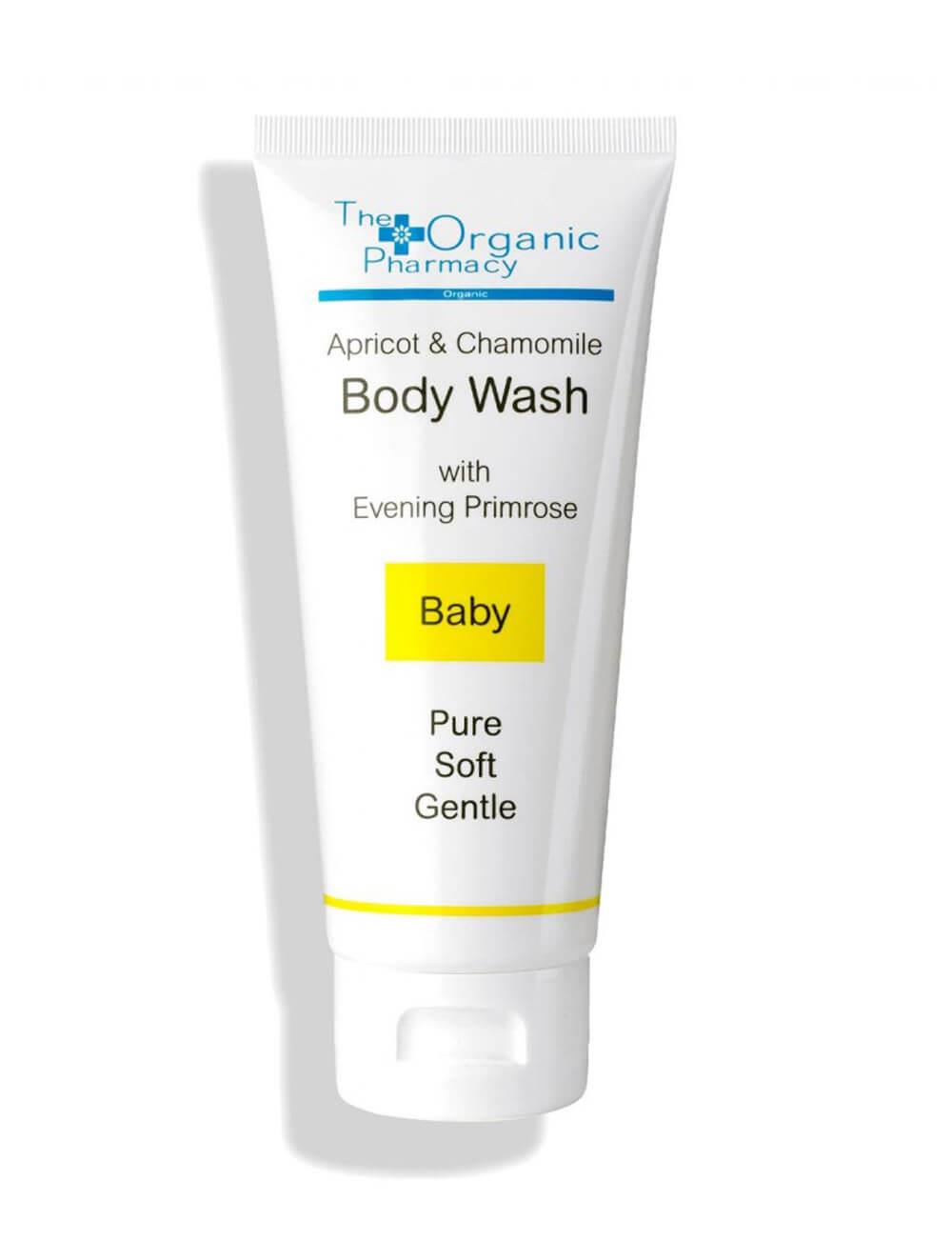 The Organic Pharmacy Apricot Chamomile Baby Body Wash 100 ml-The Organic Pharmacy