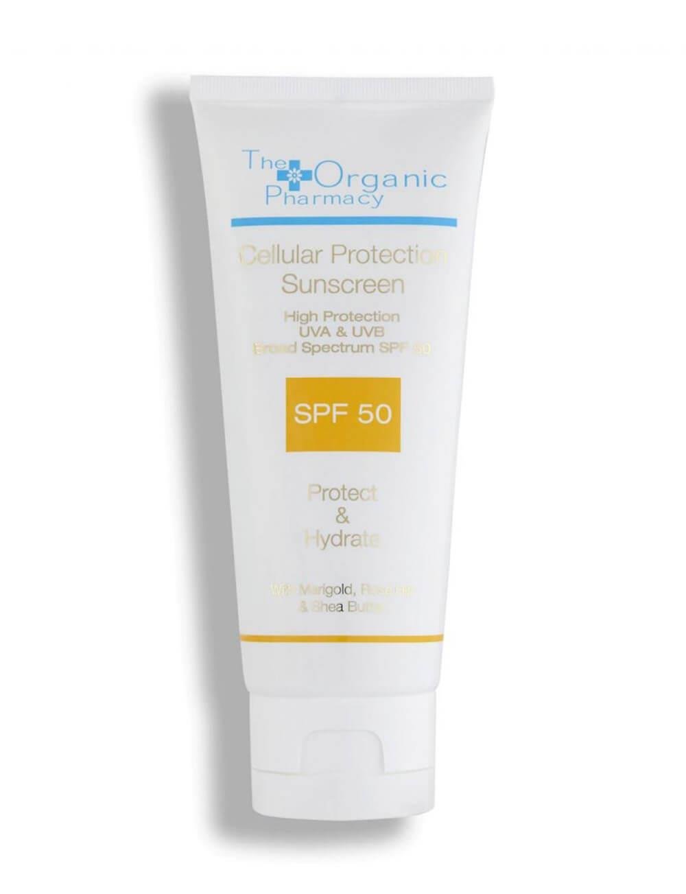 The Organic Pharmacy Cellular Protection Sunscreen SPF50 100 ml-The Organic Pharmacy