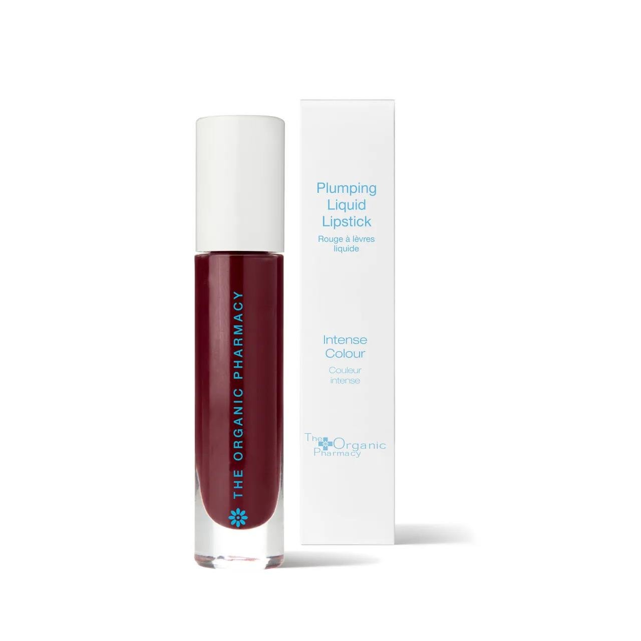 The Organic Pharmacy Red - Plumping Liquid Lipstik-The Organic Pharmacy