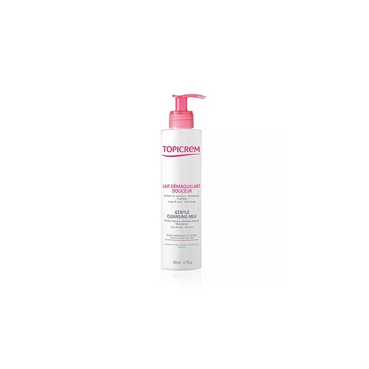 Topicrem Gentle Cleansing Milk Face&Eyes 200Ml