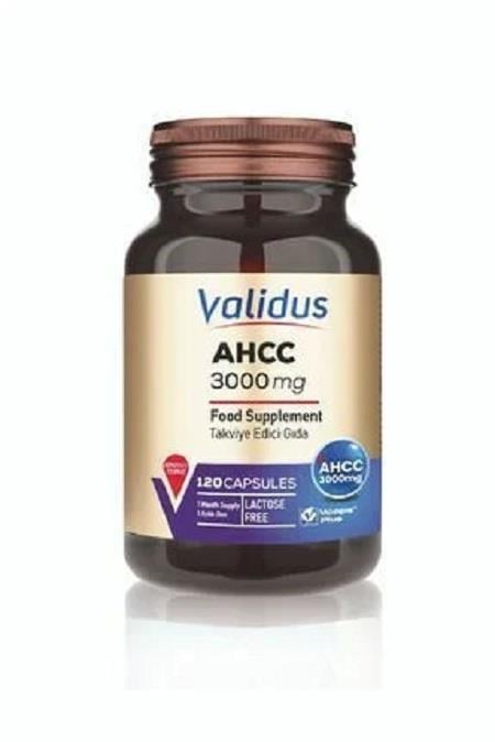 Validus Ahcc 3000 mg 120 Kapsül-Validus
