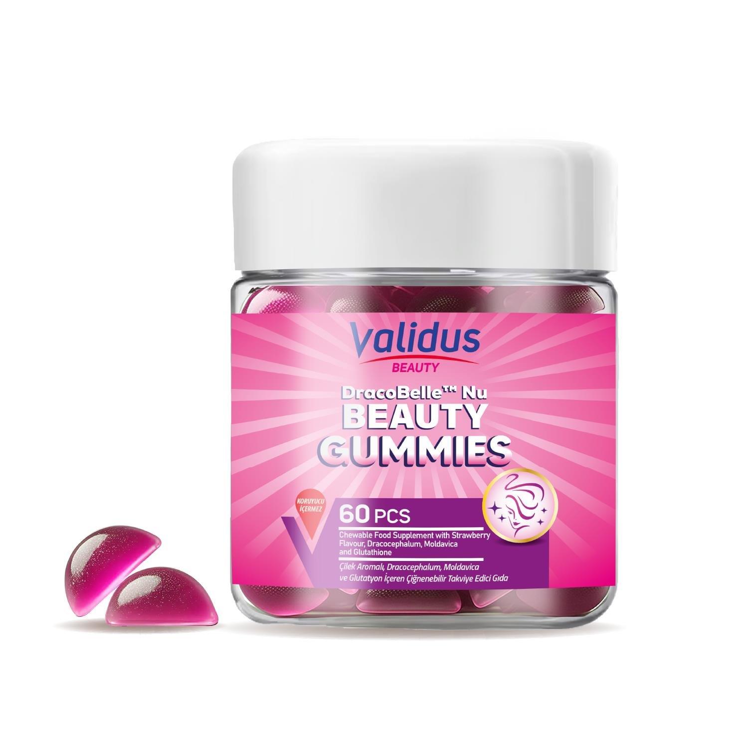 Validus Collagen Boost Dracobelle Nu Beauty 60 Gummies-Validus