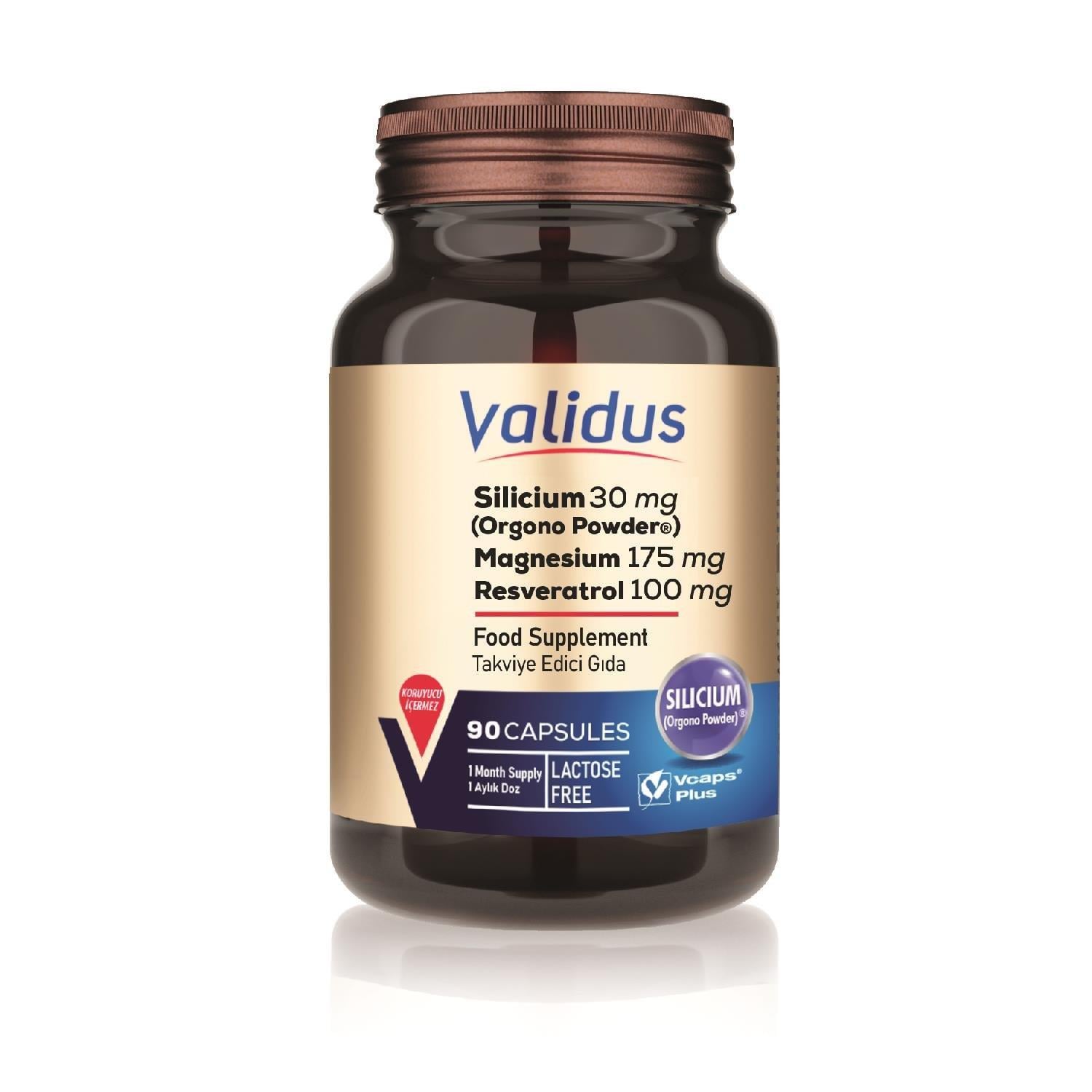 Validus Silicium 90 Kapsül-Validus