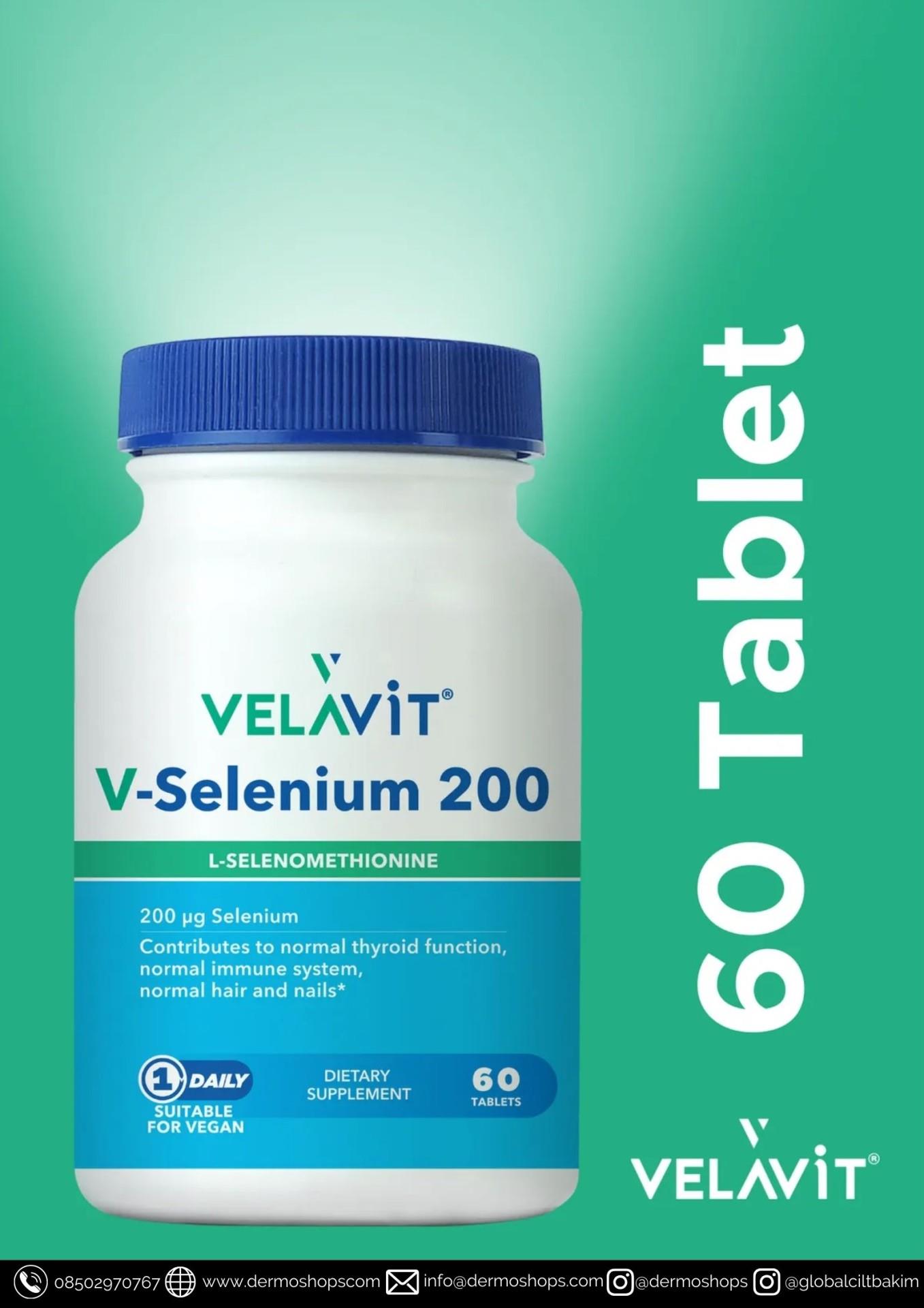 Velavit V-Selenium 200 60 Tablet-Velavit