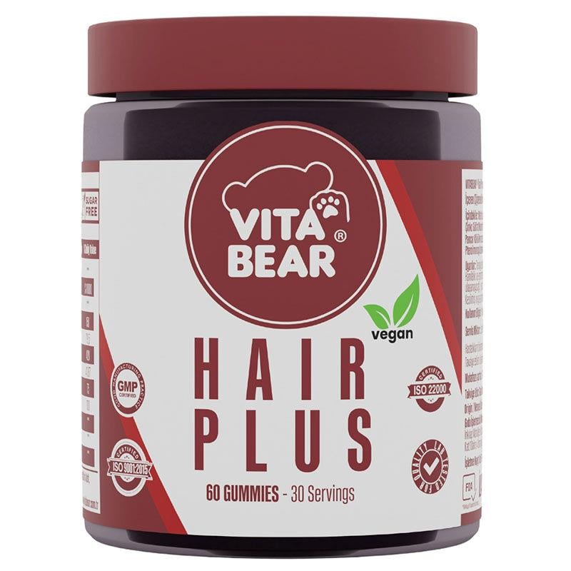 Vita Bear Hair Plus Gummy 60'lı-Vita Bear