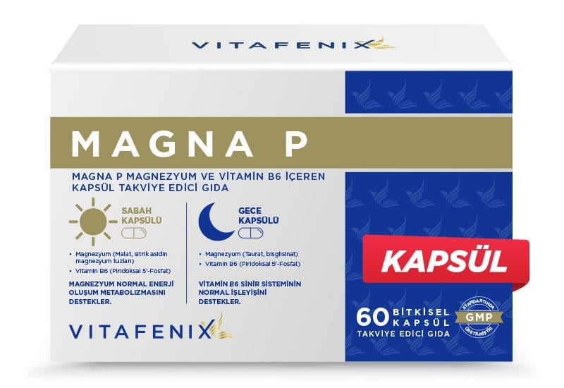 Vitafenix Magna-P 60 Kapsül-Vitafenix