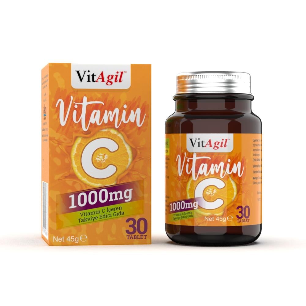 Vitagil Vitamin C 1000 mg 30 Tablet-VitAgil